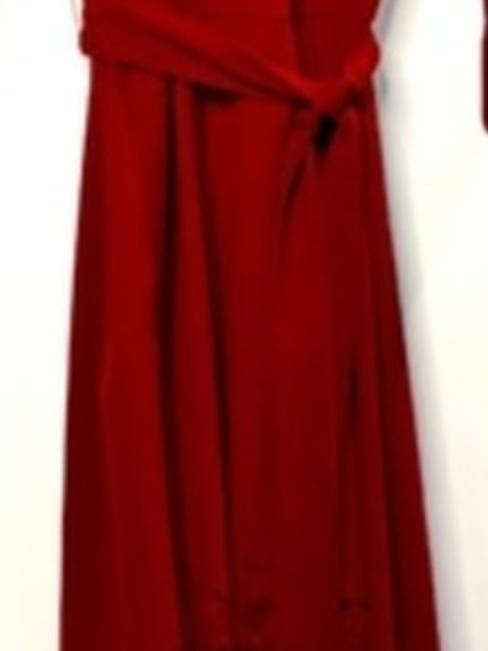 SIMPLY ELEGANT Brand | Women’s Red Dress with Asymmetrical Lengths | Size S